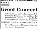 1939 advertentie Tegelse Courant