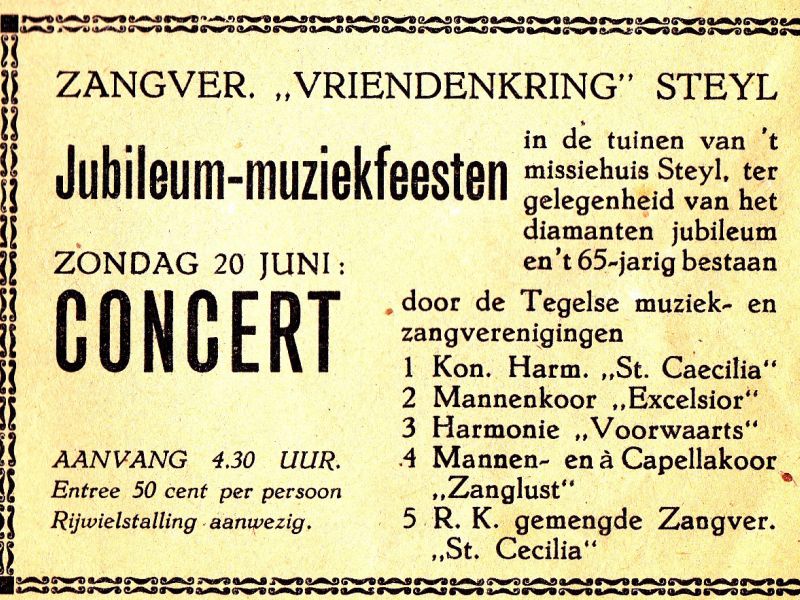 1948 advertentie Tegelse Courant 1948 advertentie Tegelse Courant