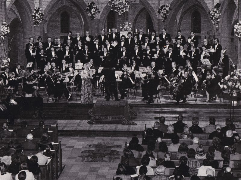 1973 optreden Maja Schermerhorn in de Rochuskerk 1973 optreden Maja Schermerhorn in de Rochuskerk
