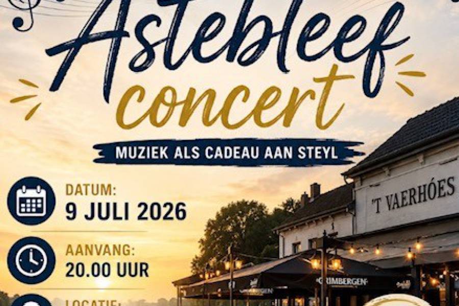 Geslaagd Astebleefconcert.